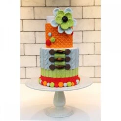 Marvelous Molds Ribbed Knit Border Mould -Baking Supplies Store marvelous molds ribbed knit border mould p9531 27127 image