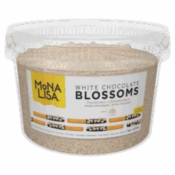 Mona Lisa White Chocolate Blossom Curls 1KG