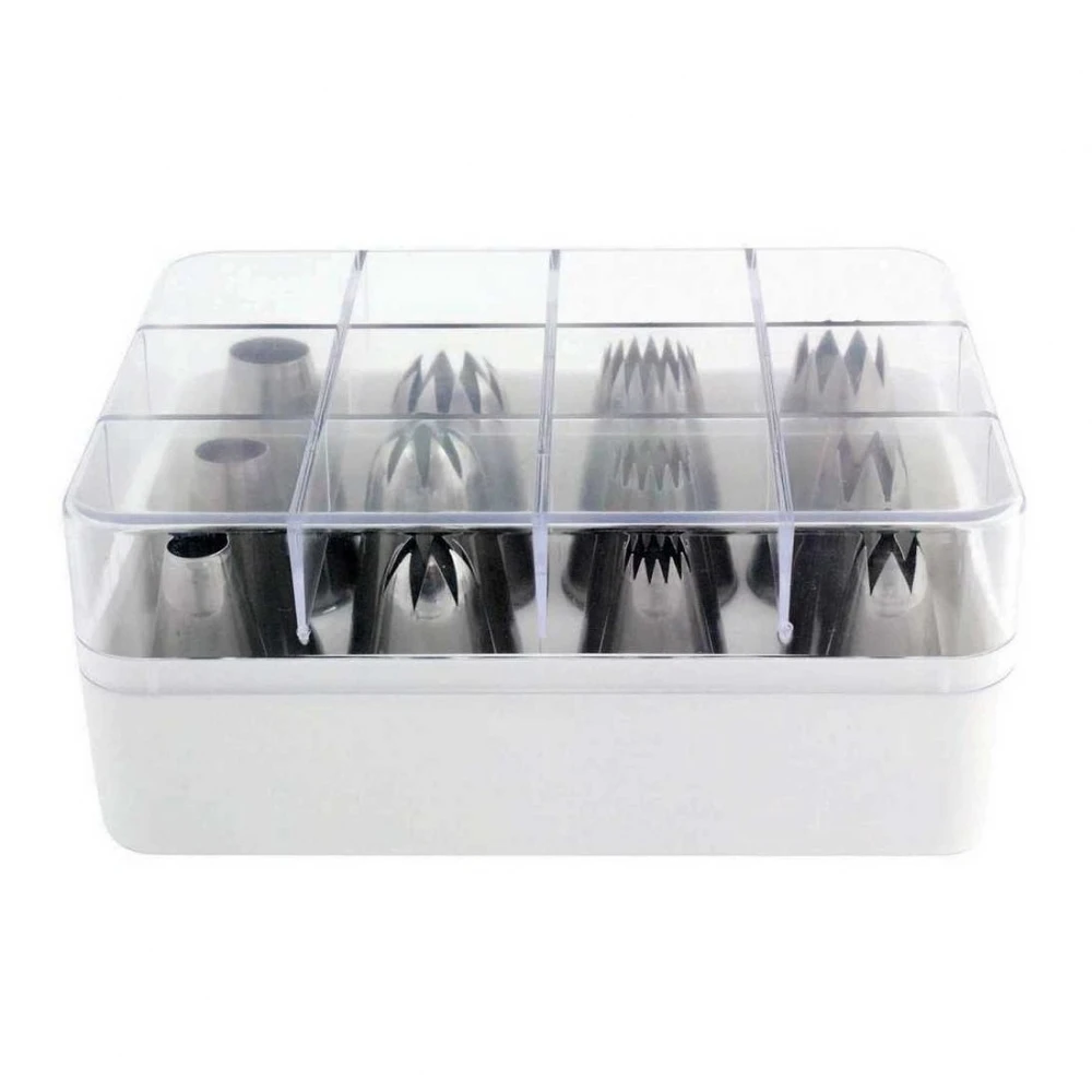 PME 12 Piece Savoy Piping Nozzle Set 3 PME 12 Piece Savoy Piping Nozzle Set