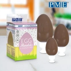 PME 3D Egg Moulds - Set Of 3 -Baking Supplies Store pme 3d egg moulds set of 3 p11635 34558 image