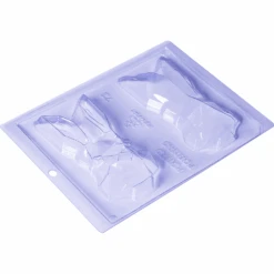 Porto Formas Rabbit Diamond Face 3-Part Chocolate Mould