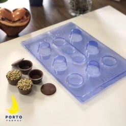 Porto Formas Special Round Box With Lids 3-Part Chocolate Mould 9 Porto Formas Special Round Box With Lids 3-Part Chocolate Mould -Baking Supplies Store porto formas special round box with lids 3 part chocolate mould p14121 54330 image