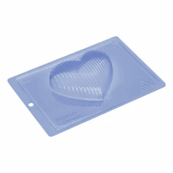 Porto Formas Striped Heart 3-Part Chocolate Mould
