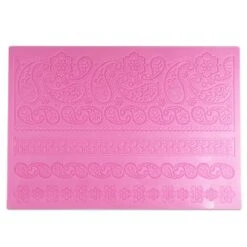 Cake Lace Pretty Paisley - 3D Large Mat