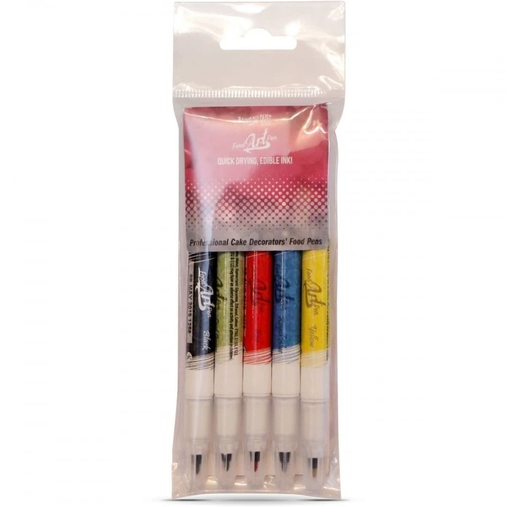 Rainbow Dust Edible Food Art Pen Pack Of 5 3 Rainbow Dust Edible Food Art Pen Pack Of 5