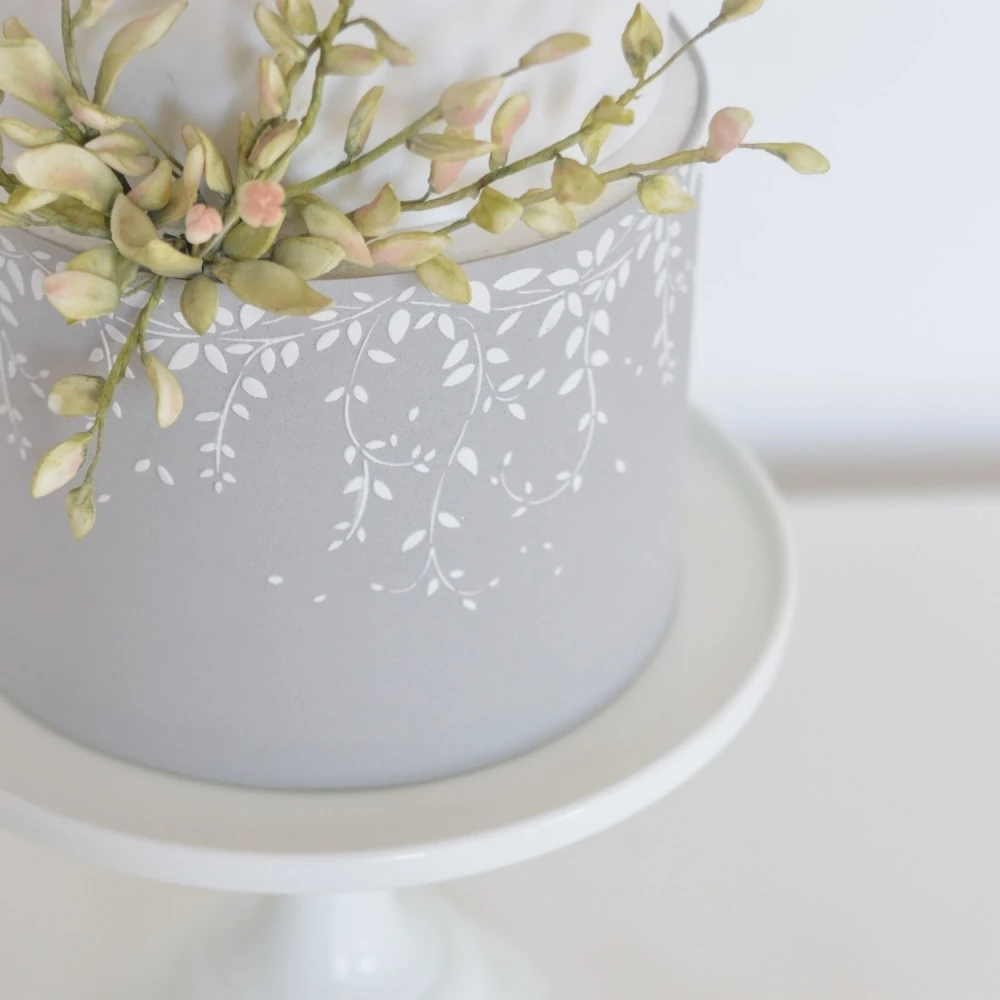 Silvia Favero Alba Duo Cake Stencil 7 Silvia Favero Alba Duo Cake Stencil - Image 5