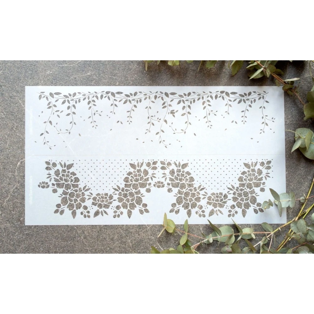 Silvia Favero Alba Duo Cake Stencil 8 Silvia Favero Alba Duo Cake Stencil - Image 6