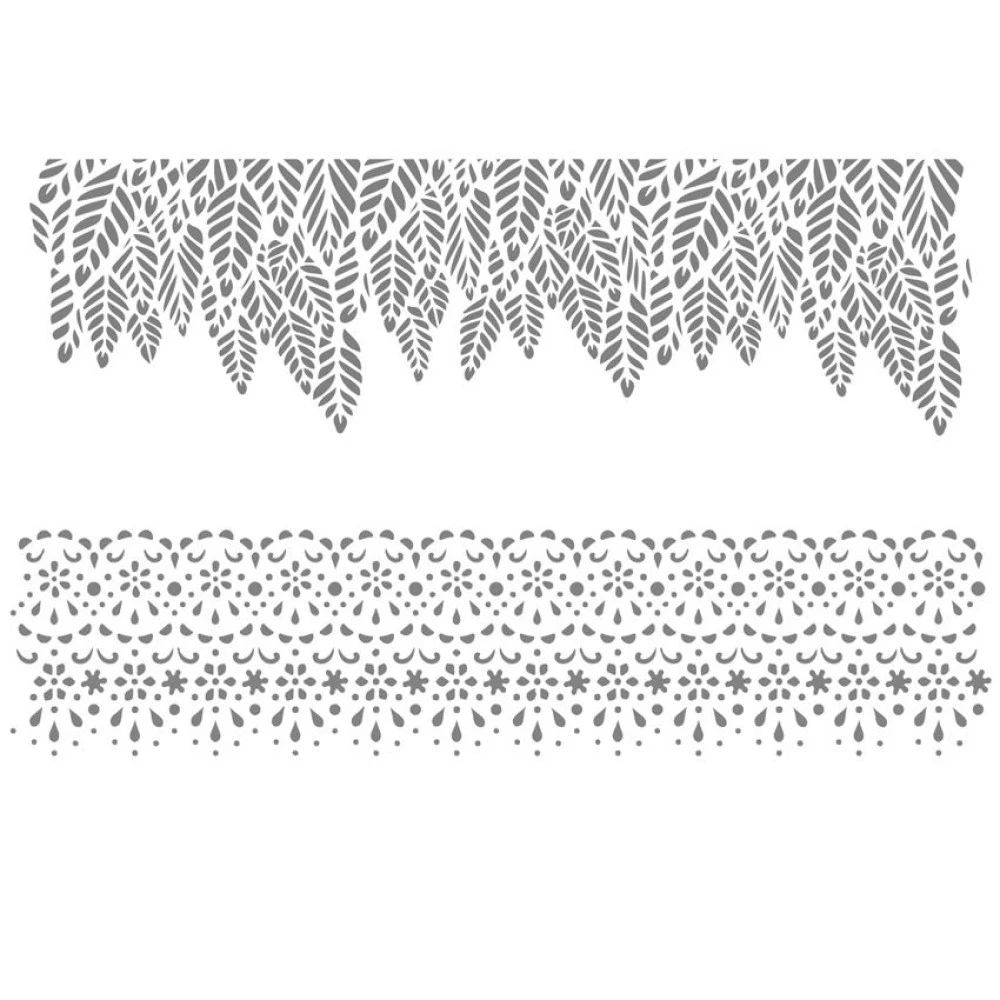 Silvia Favero Chloe Duo Cake Stencil 3 Silvia Favero Chloe Duo Cake Stencil