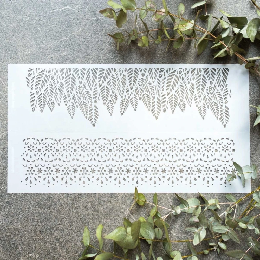 Silvia Favero Chloe Duo Cake Stencil 6 Silvia Favero Chloe Duo Cake Stencil - Image 4