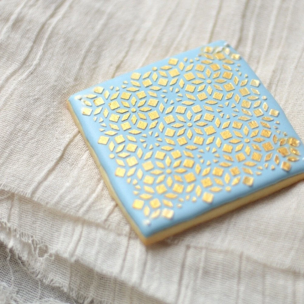 Silvia Favero Diamond Stencil Set Of 7 4 Silvia Favero Diamond Stencil Set Of 7 - Image 2