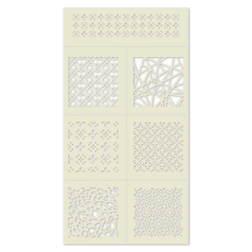 Silvia Favero Diamond Stencil Set Of 7 8 Silvia Favero Diamond Stencil Set Of 7 - Image 6
