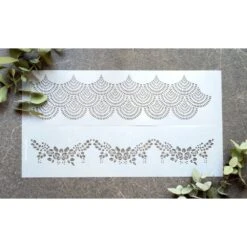 Silvia Favero Dublin Duo Cake Stencil -Baking Supplies Store silvia favero dublin duo cake stencil p13090 45702 image