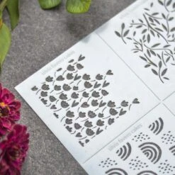 Silvia Favero Spring Stencil Set Of 7 12 Silvia Favero Spring Stencil Set Of 7 -Baking Supplies Store silvia favero spring stencil set of 7 p15477 67602 image