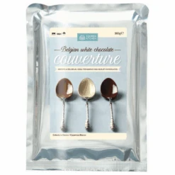 Squires Kitchen White Chocolate - Belgium Couverture 300g