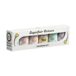 Sugarflair Rainbow Colour Set - Maximum Concentrated Food Colour Paste
