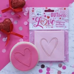 Sweet Stamp Heart Sketch - OUTboss Love