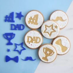 Sweet Stamp Number 1 Dad Elements Stamp Set