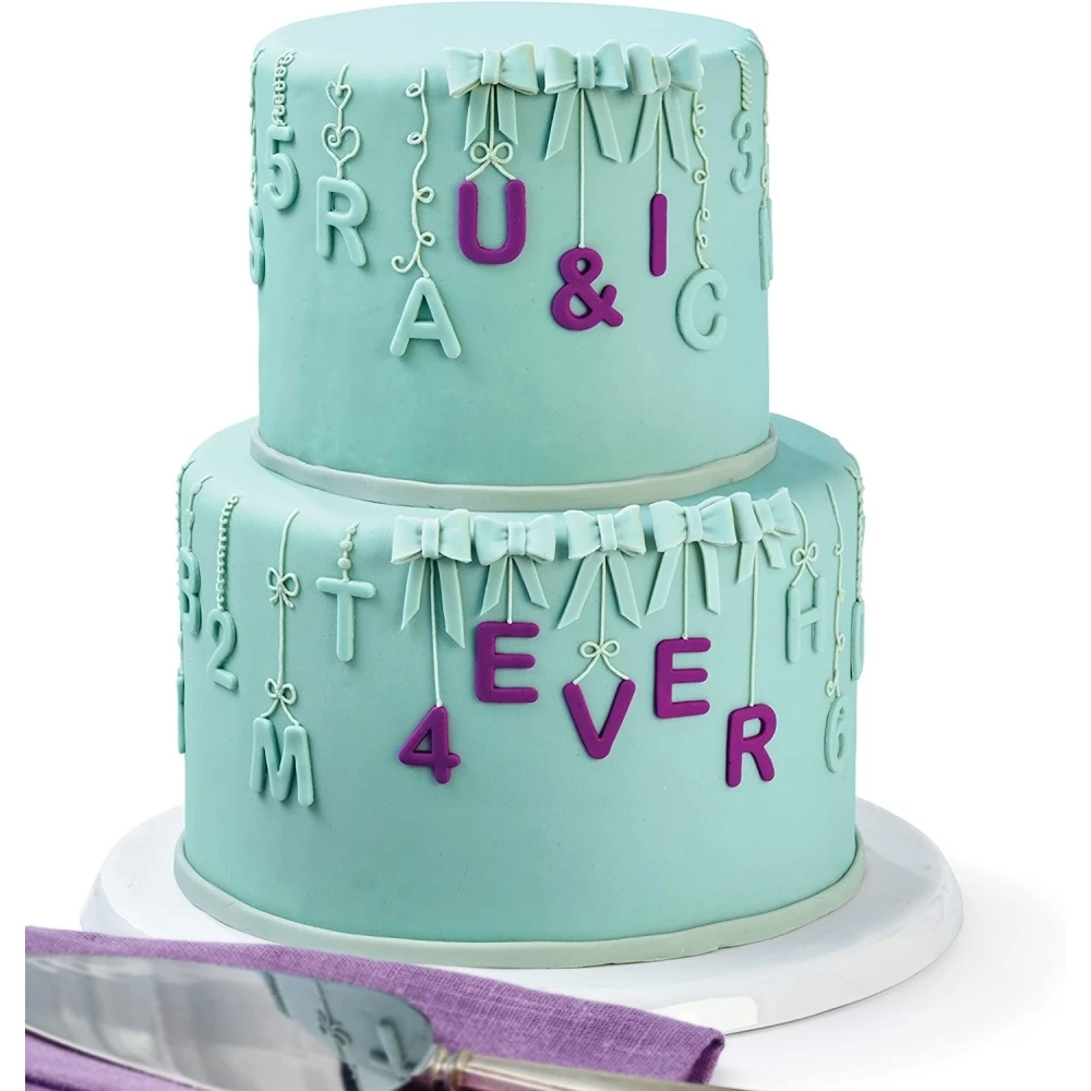 Wilton Alphabet And Number Cut-Outs Set 6 Wilton Alphabet And Number Cut-Outs Set - Image 4