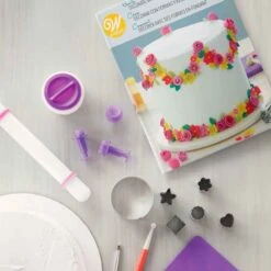 Wilton How To Decorate Fondant Shapes & Cut-Outs Kit -Baking Supplies Store wilton how to decorate fondant shapes cut outs kit p15207 68803 image