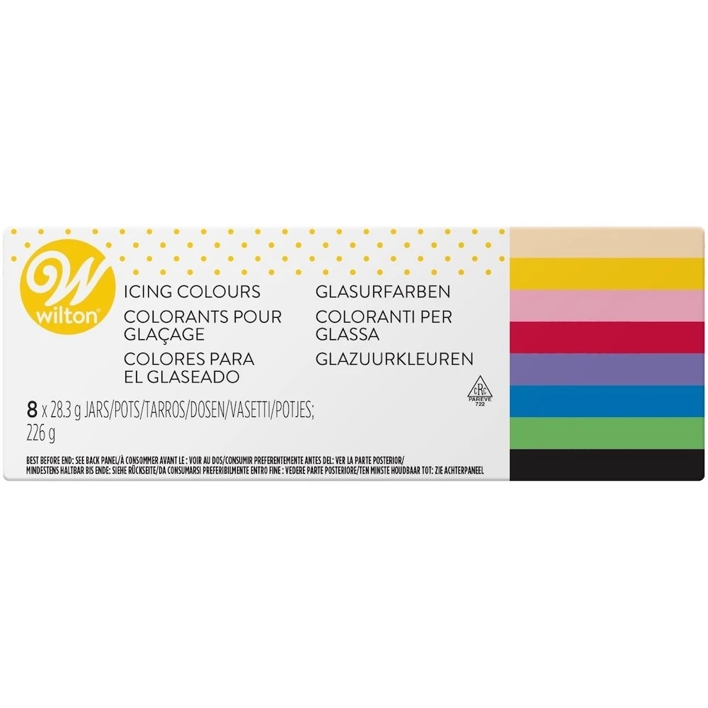 Wilton Icing Colour Set Of 8 6 Wilton Icing Colour Set Of 8 - Image 4