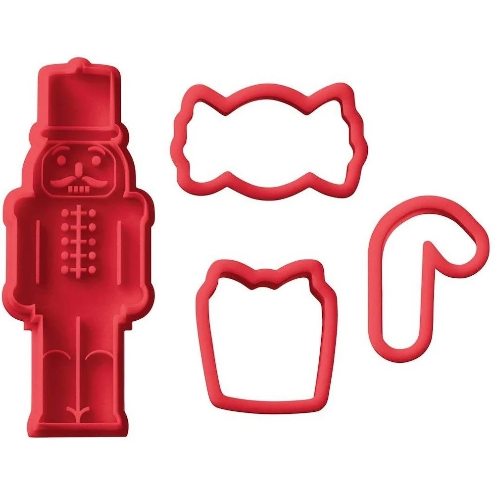 Wilton Nutcracker Cookie Cutter & Stamp Kit 4 Wilton Nutcracker Cookie Cutter & Stamp Kit - Image 2