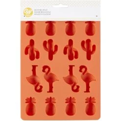 Wilton Pineapple/Cactus/Flamingo Silicone Candy Mould