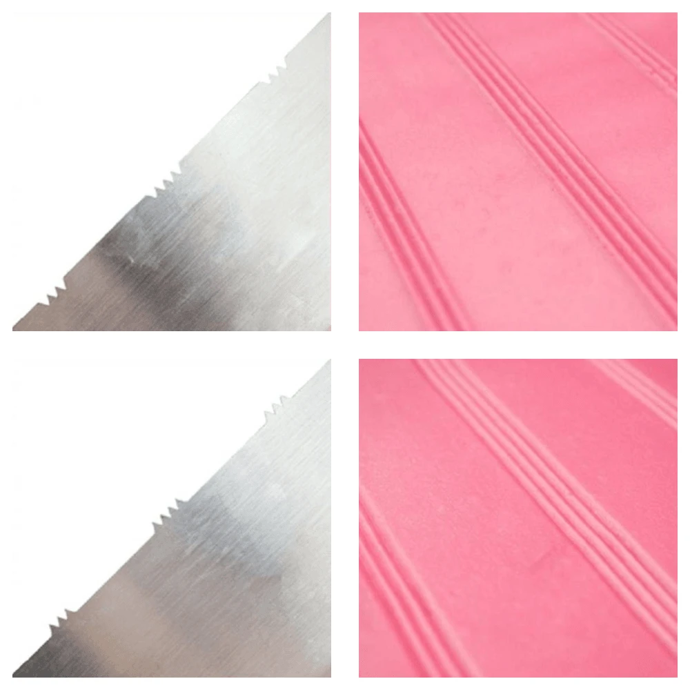 Windsor Cake Craft Tri Comb Texture Creator Icing Scraper - Set Of 2 5 Windsor Cake Craft Tri Comb Texture Creator Icing Scraper - Set Of 2 - Image 3